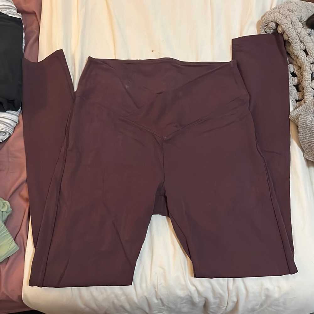 PINK cross cross leggings skinny